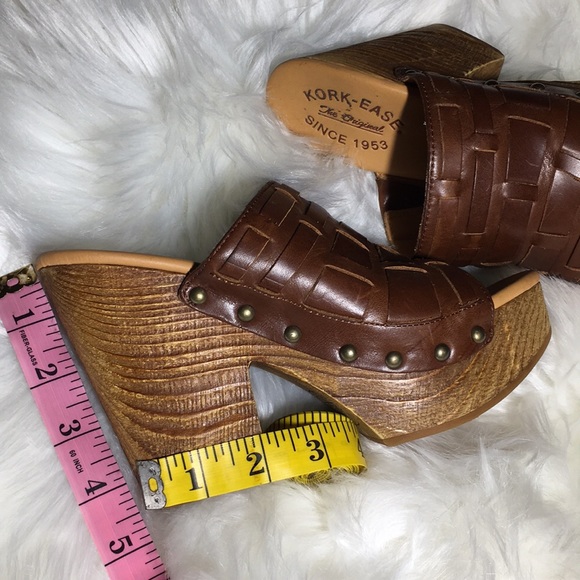 Kork-Ease Clog Slides Open Toe Size 6M - Picture 8 of 8